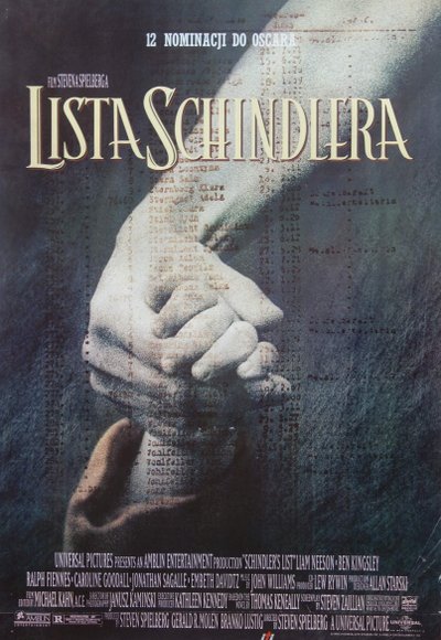 plakat Lista Schindlera cały film